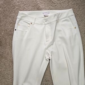 Eric straight leg cream pants